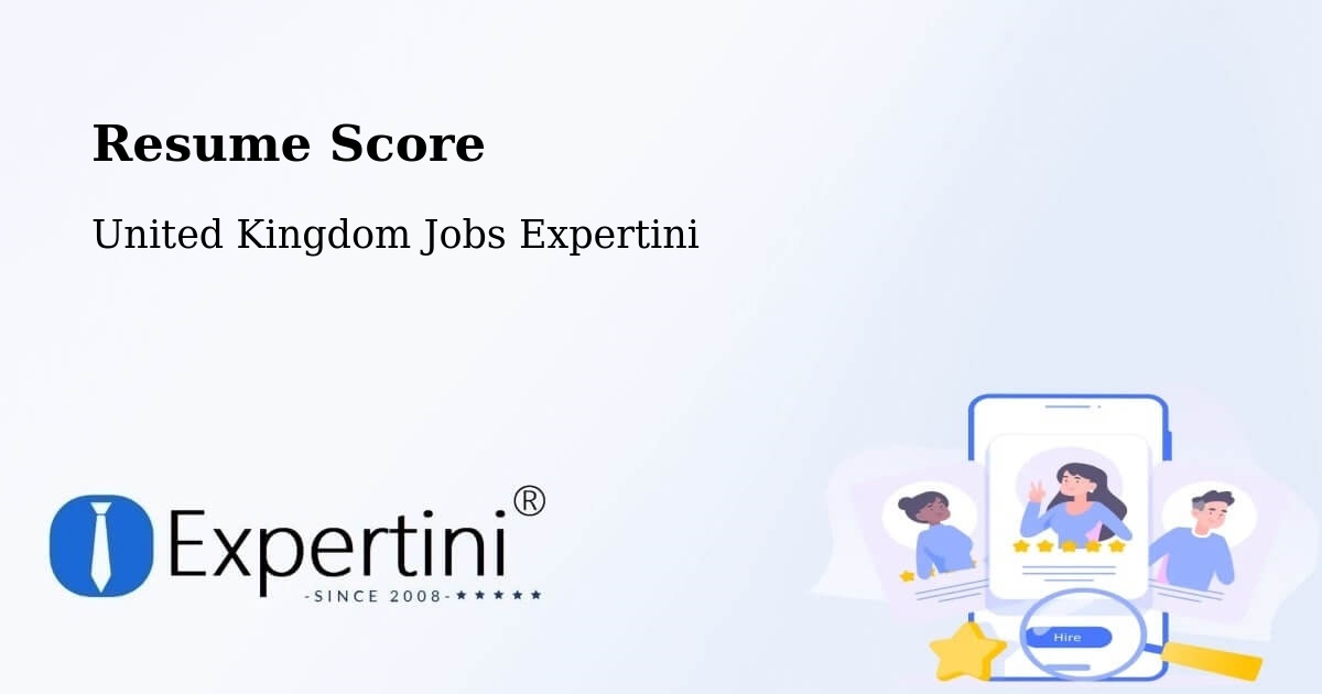 Resume Score & Job Description Match Tool – Hyde - United Kingdom Jobs Expertini